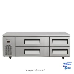 BASE CHEF REFRIGERADA 4 CAJONES TURBO AIR MOD TCB15-4