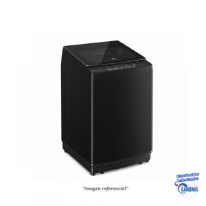 LAVADORA CARGA SUPERIOR 15 KG INVERTER NEGRA ELECTROLUX  MOD EWIP15F2XSWB