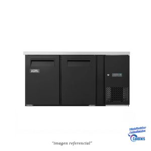 MESA REFRIGERADA DE CONSERVACIÓN DE 2 PUERTAS DE 280 LTS ILUMI MOD MG-2SDBK
