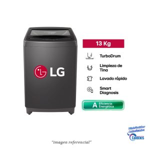 LAVADORA CARGA SUPERIOR 13 KG TurboDrum™ LG MOD WT13BVTB