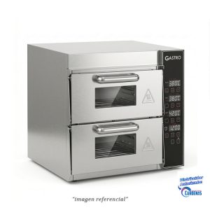 HORNO PIZZERO ELECTRICO DIGITAL 2 PISOS GASTRO MOD GFY-EP-2D