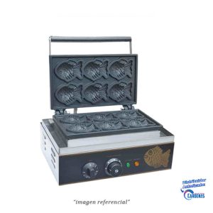 MAQUINA DE TAIYAKI DE 6 MOLDES ELECTRICA GASTRO MOD GFY-112