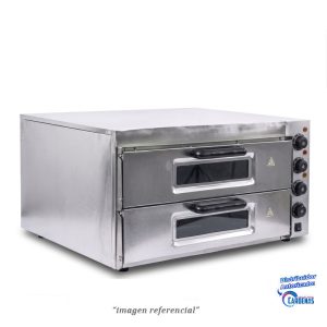 HORNO PIZZERO ELECTRICO DE 2 PISOS GASTRO MOD GFY-4EP-20