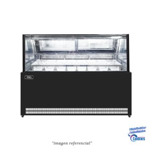 CONGELADORA DE HELADOS DE 16 POZAS PREMIUM ILUMI MOD ICL-1600ASQ