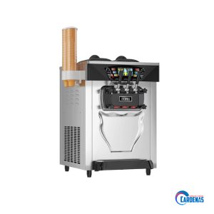 MAQUINA DE HELADO SOFT ILUMI SOBRE MESA DE 25 LTS MOD MHS-25S